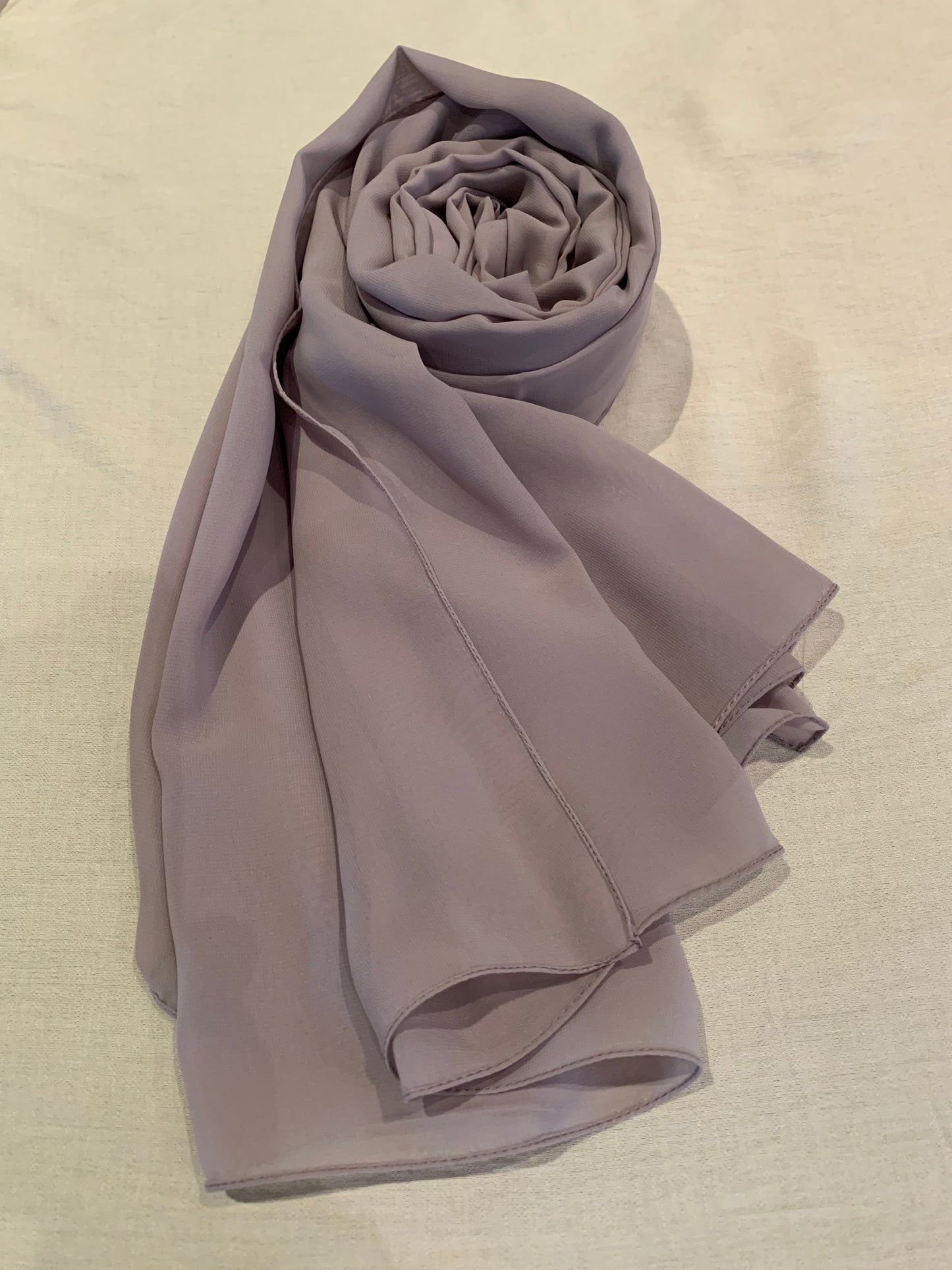 Essential Grey Chiffon Hijab