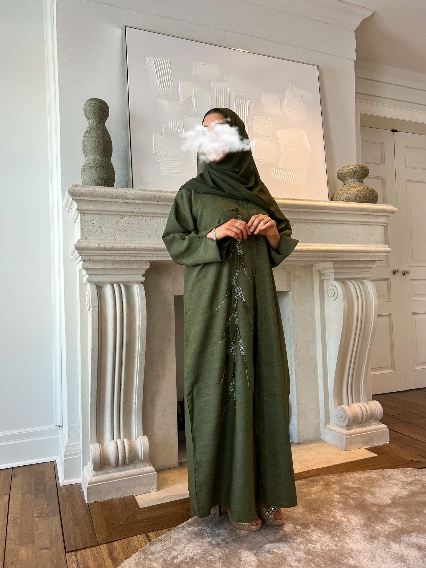 Aiza - Olive Abaya