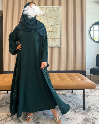 Reeh • Forest Green Abaya