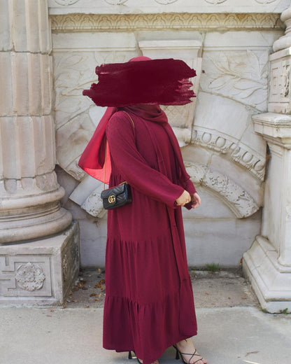 Surayyah • Maroon Abaya